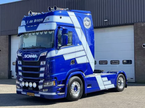 Scania S S450 / Retarder / Full Air / Special / PTO / Interior / Full spoiler / NL Truck