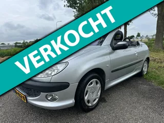 Peugeot 206 CC 2.0-16V|rijdt super|nieuw apk|leder
