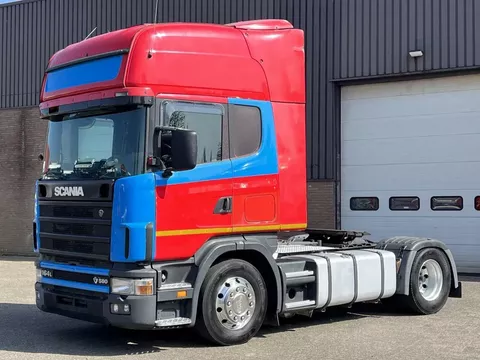 Scania R R164-580 V8 / Manual / Retarder / Airco / 4x2 / Topline / PTO