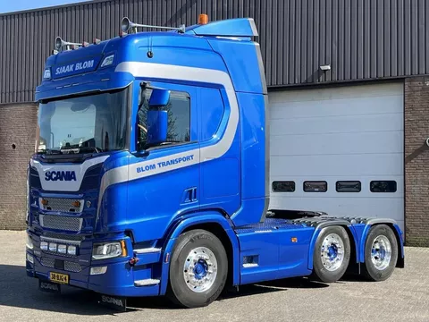 Scania R R500 NGS / Full Air / Retarder / 6x2 / Full spoiler / Leather / Alcoa / NL Truck