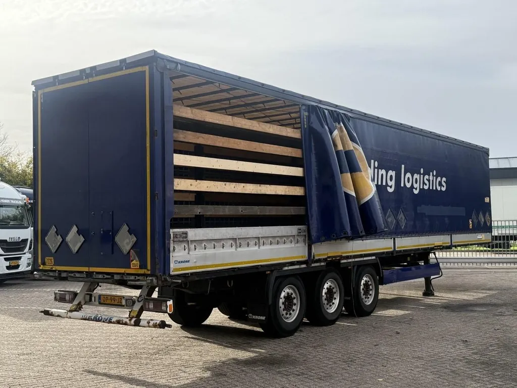 Krone N/A / Alu borden / Schuifzeil / Schuifdak / SAF Schijfremmen / NL Trailer