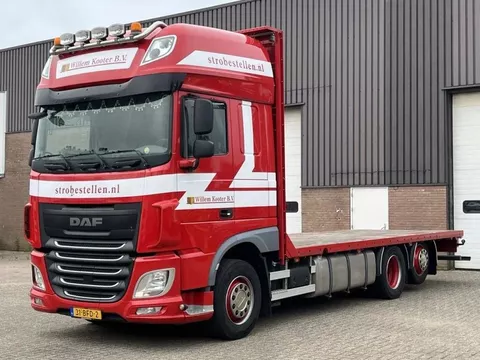 DAF XF 460 / Euro6 / Manual / Fourage / 6x2 / 105 cm laadvloer / NL Truck