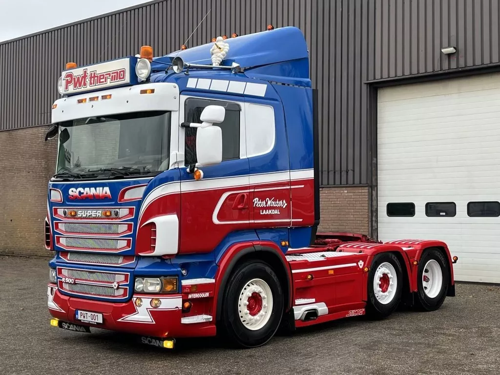 Scania R R500 V8 / Manual / Full Air / Retarder / Low cab / Special / Euro5 / Showtruck