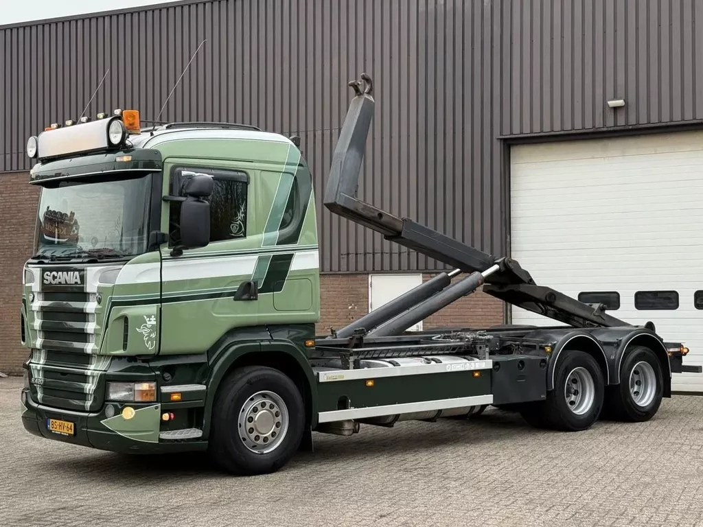Scania R R420 CB 6X2 HNA / Haakarm / Retarder / 6x2 / Airco / New smarttacho Gen2V2 / NL Truck
